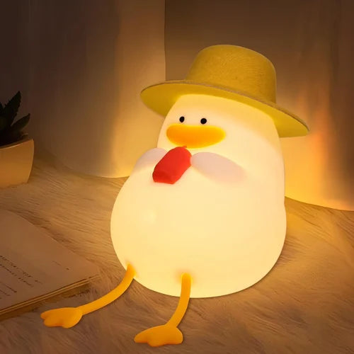 Silicone Duck night lamp