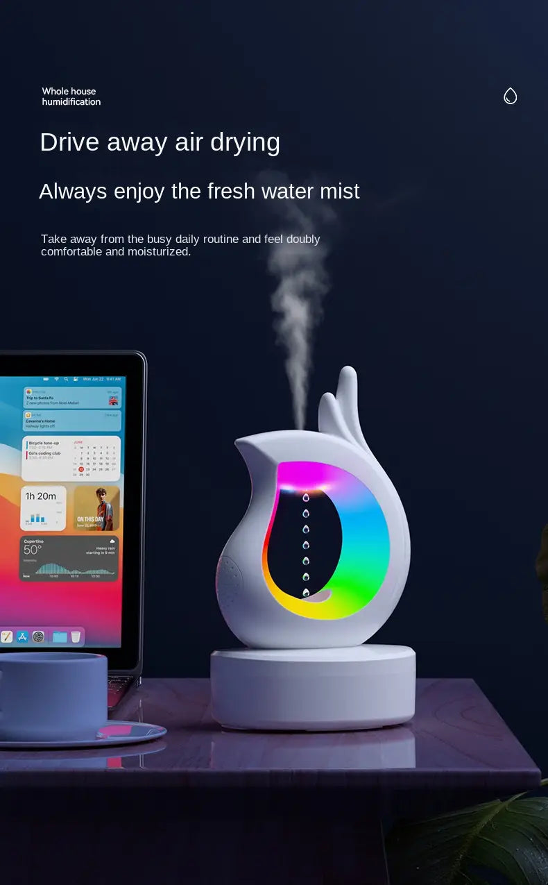 Droplet humidifier