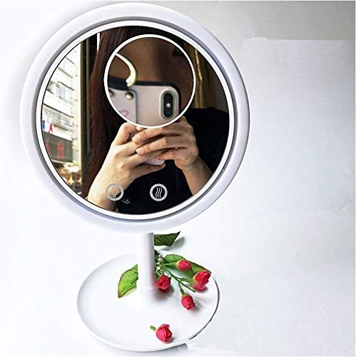 LED Makeup mirror with fan