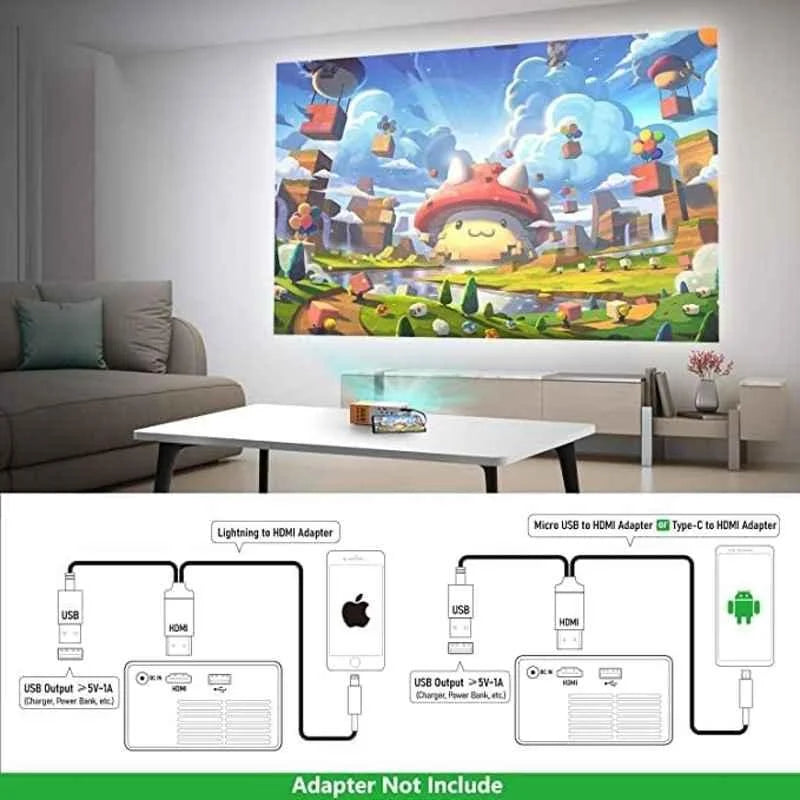 Mini portable projector