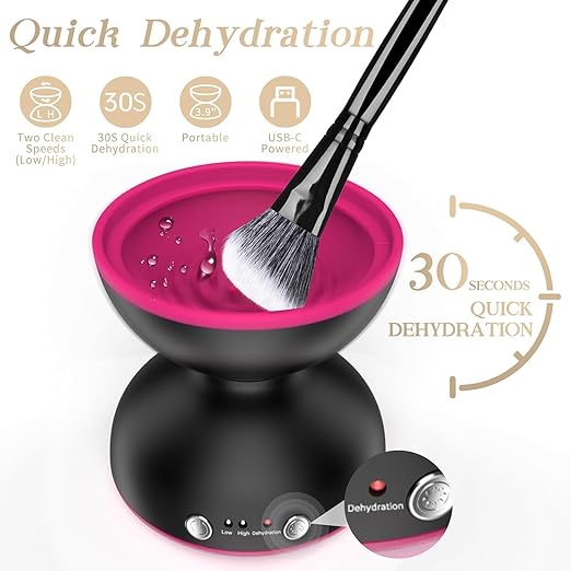 Makeup brush cleaner
