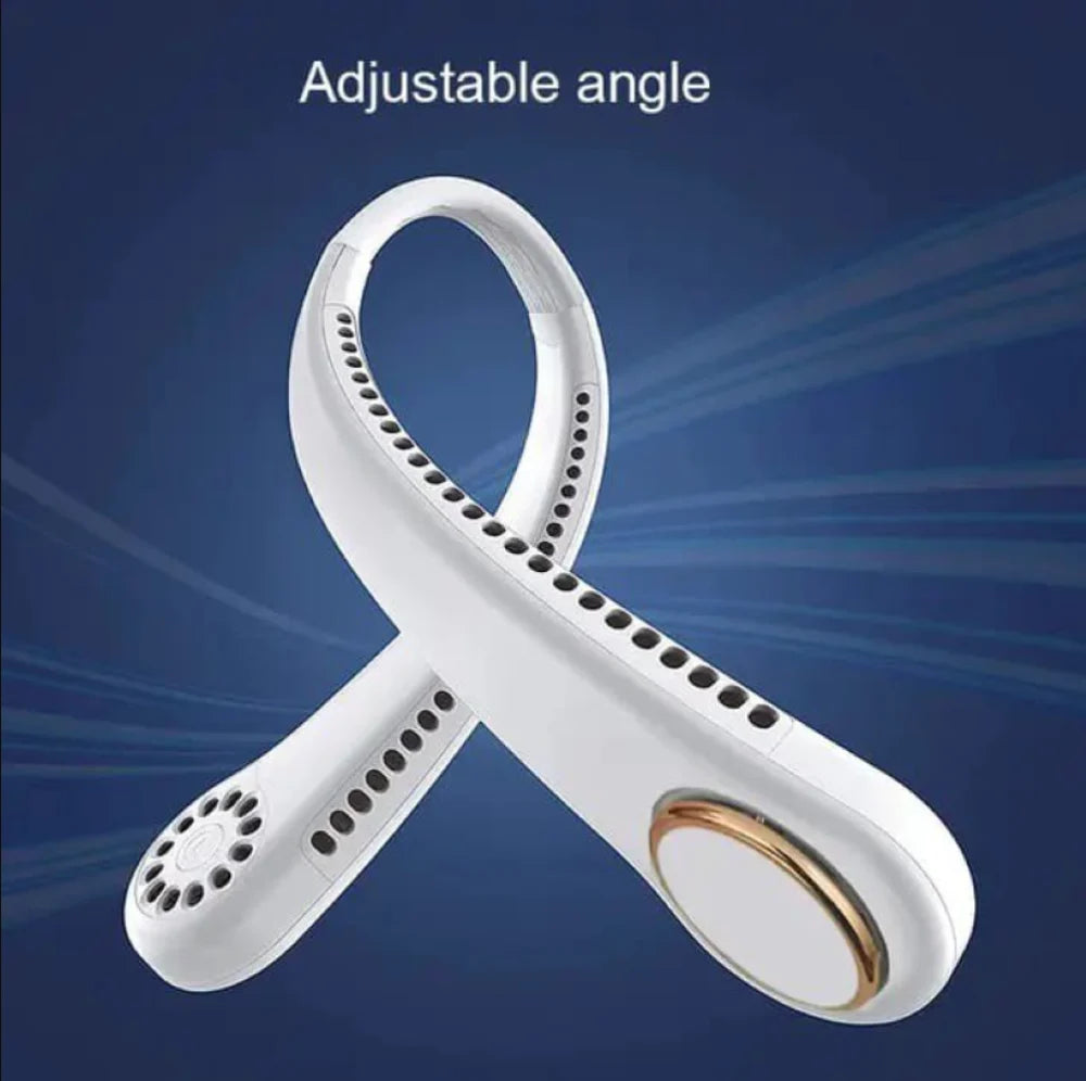 Folding neck fan