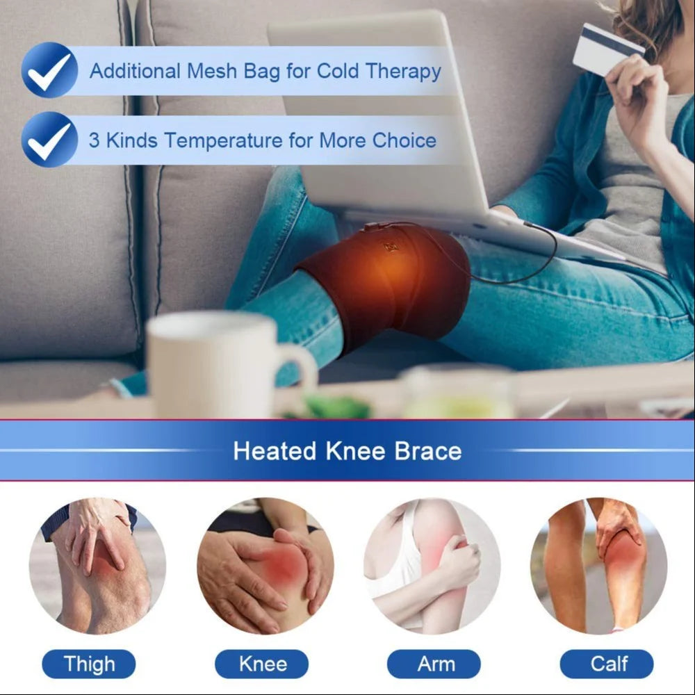 Knee heating pad