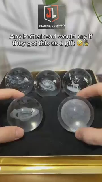 3d Moon Light Crystal Ball Mix design