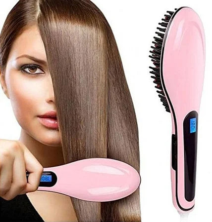 Fast Hot Hair Straightener Comb Brush HQT 906