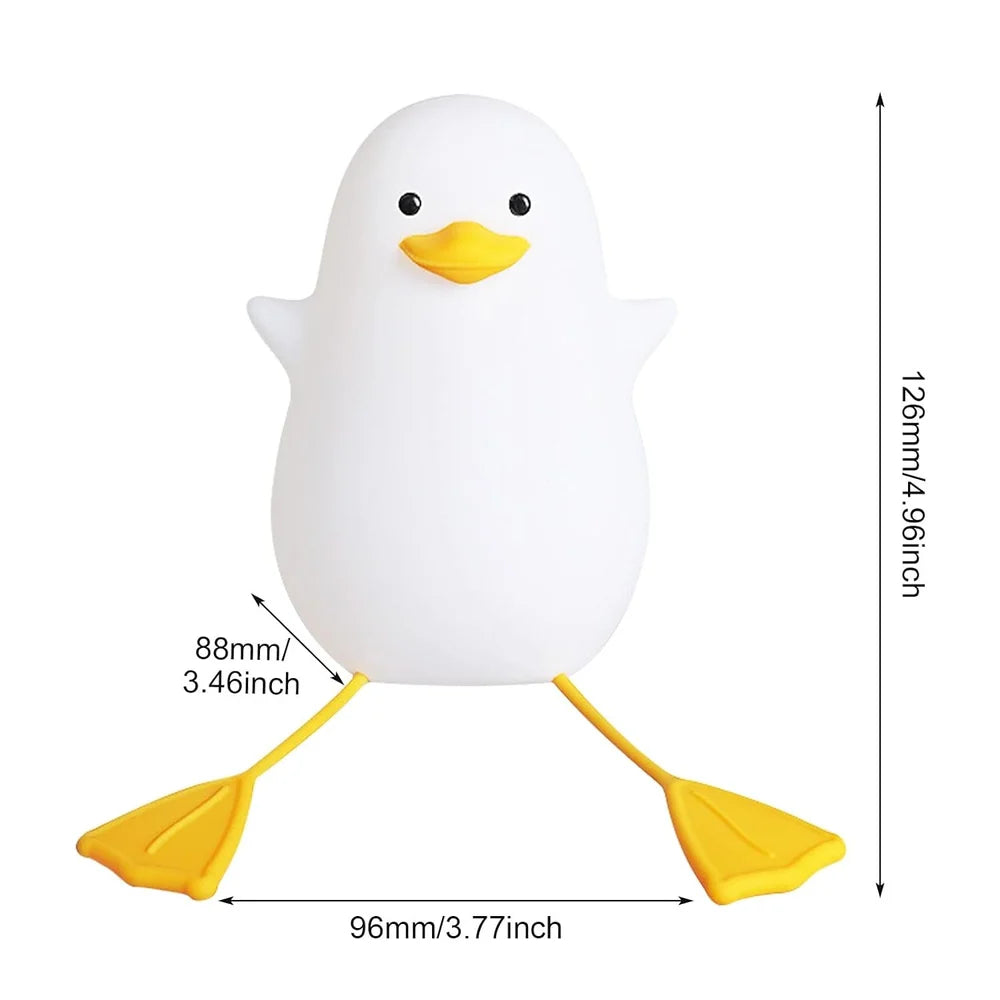 Silicone Duck night lamp