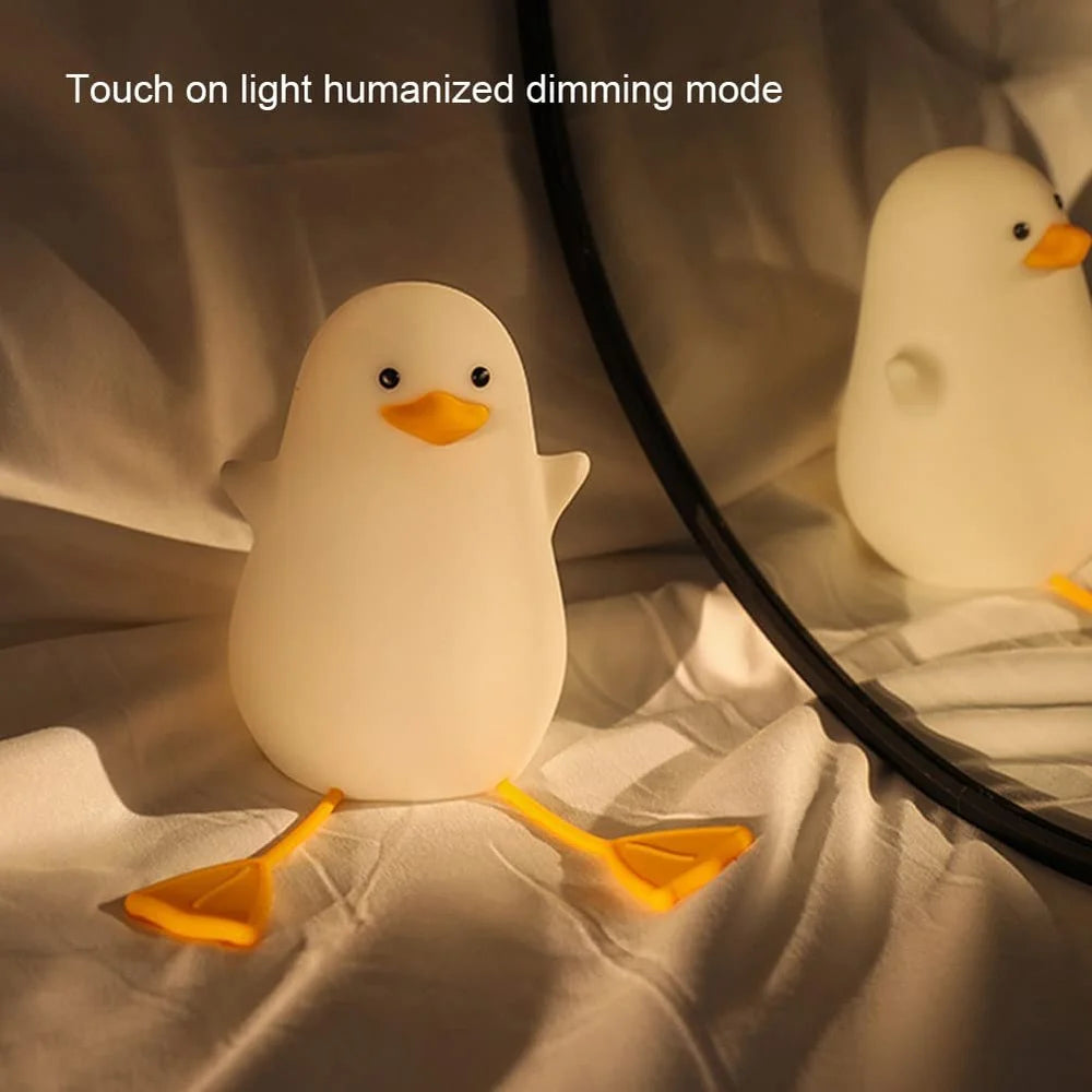 Silicone Duck night lamp