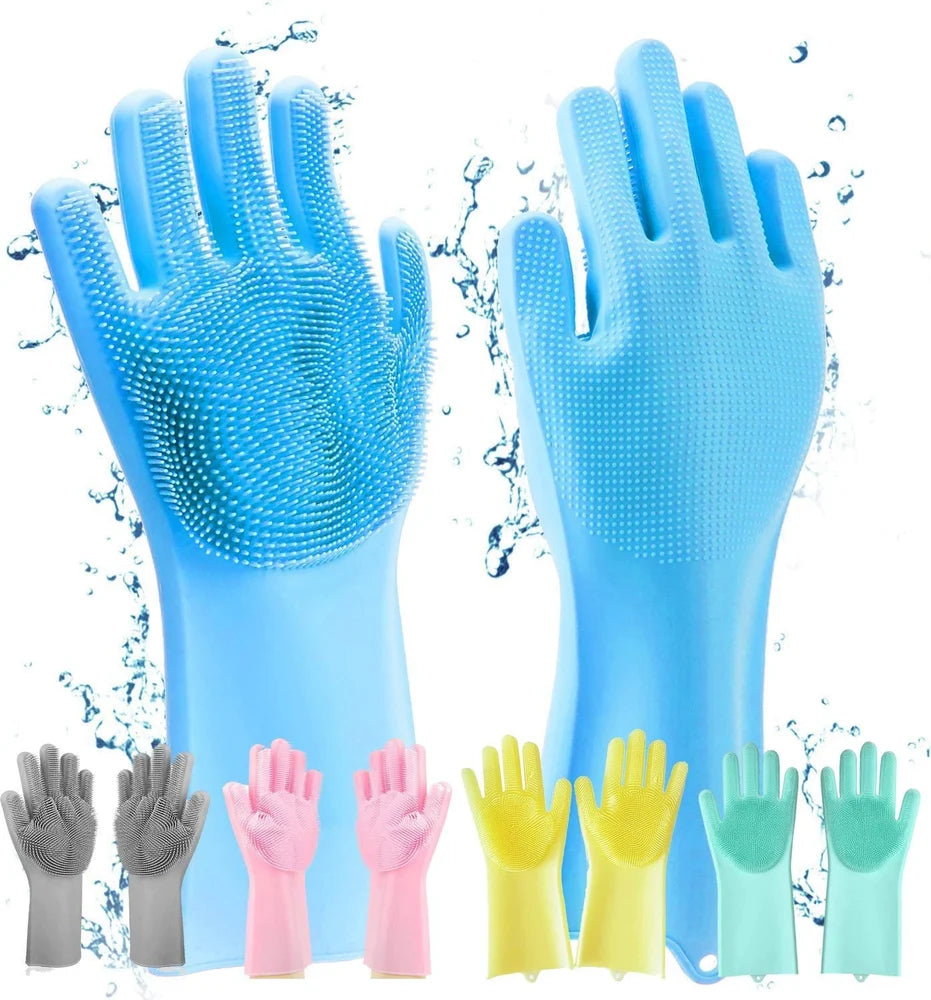 Silicone Gloves With Wash