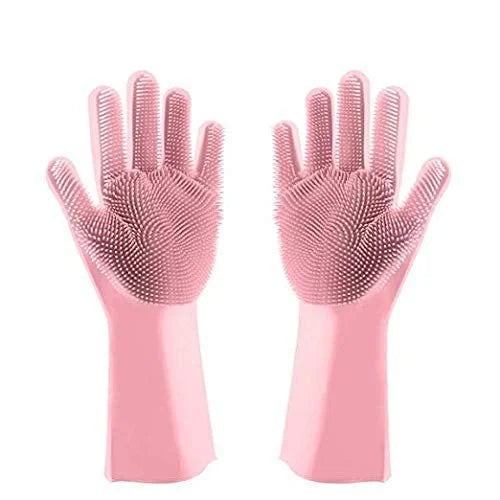 Silicone Gloves With Wash
